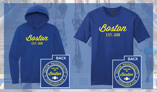 Printing Our Limited Edition Boston Established Hoodies & Tees!