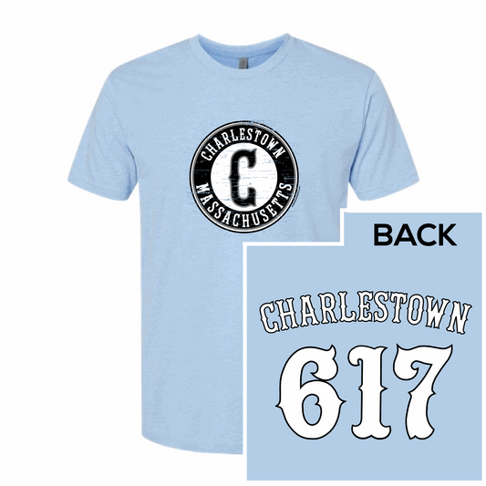 Charlestown 617 Tee My City Gear