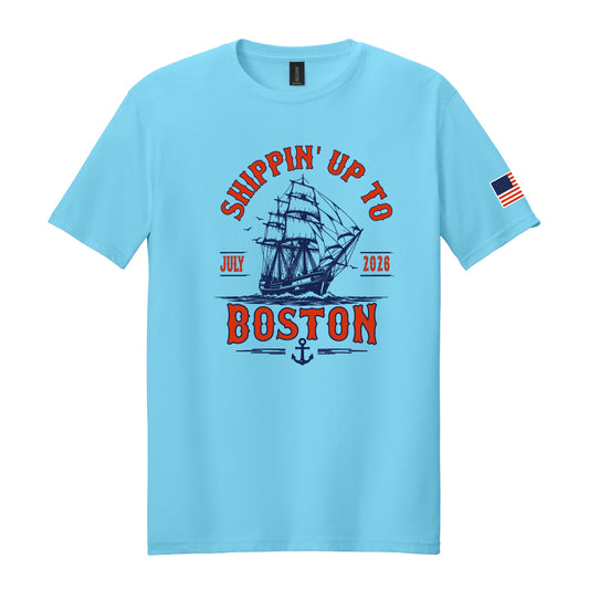 Shippin' Up To Boston Tee